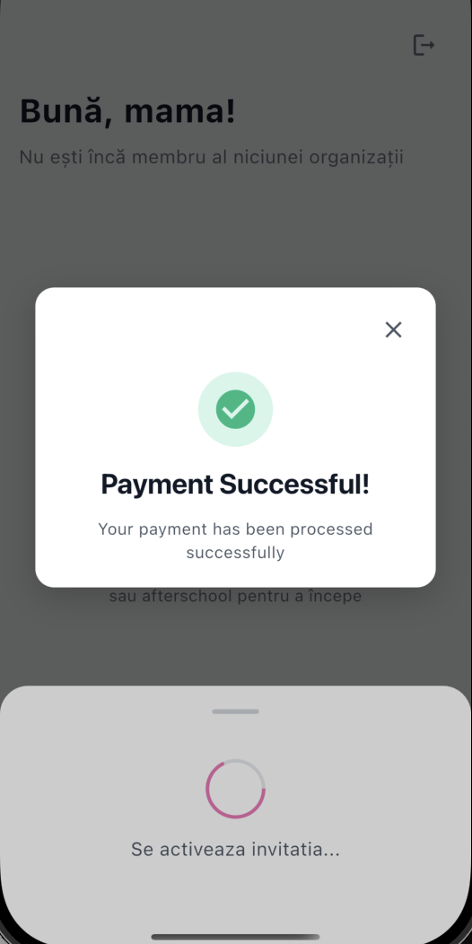 Payment success